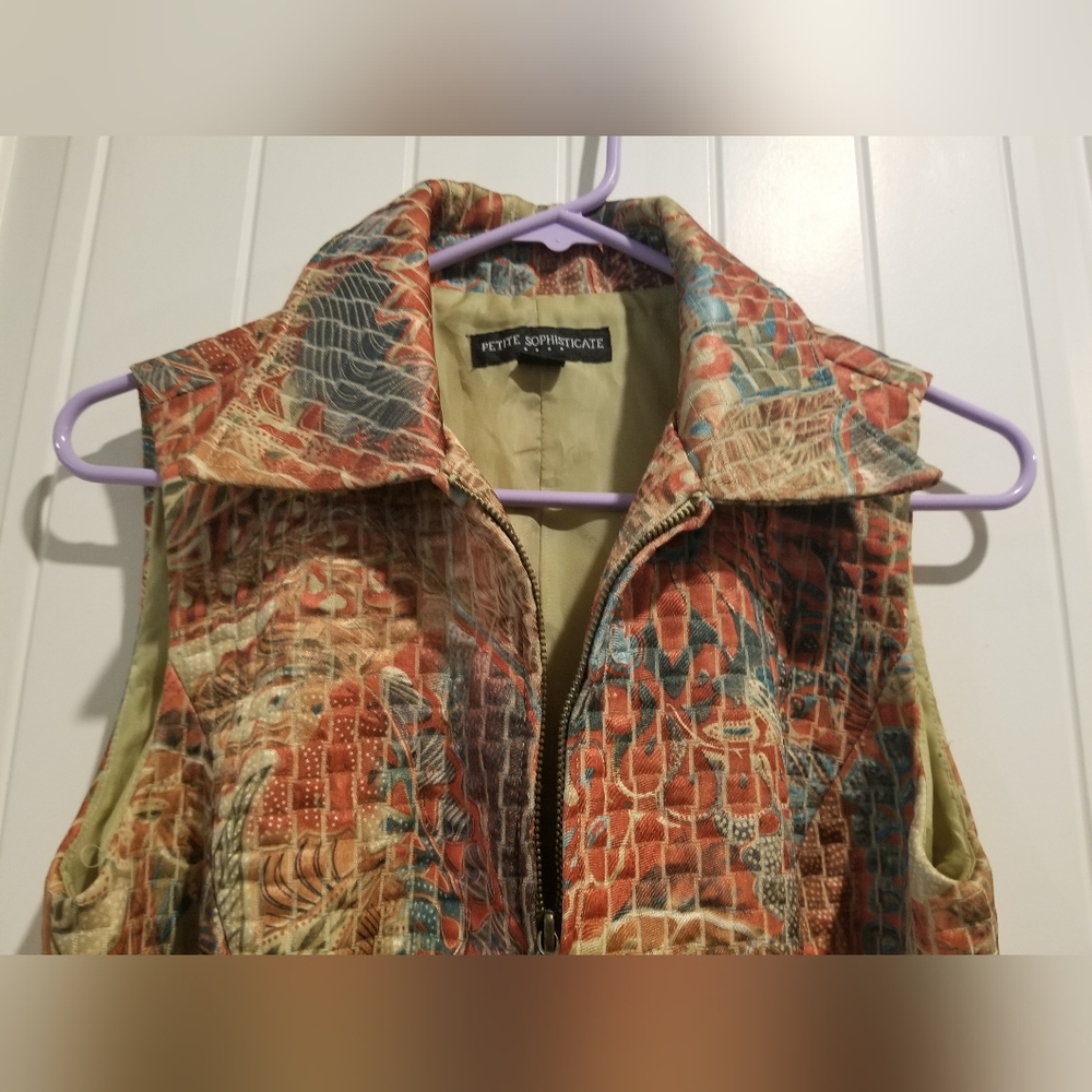 Multi Color Vest - Picture 2 of 4
